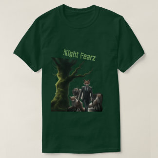 Nacht Fearz Fuchs Geschäft unheimlich T-Shirt