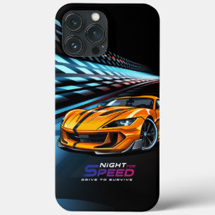 Nacht für Geschwindigkeit Case-Mate iPhone Hülle