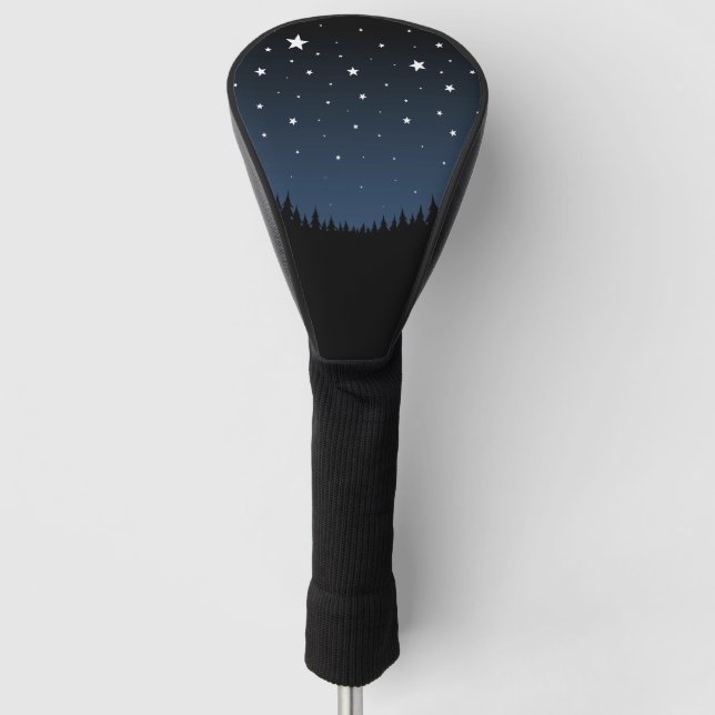 Nacht Himmel Golf Headcover (Vorderseite)