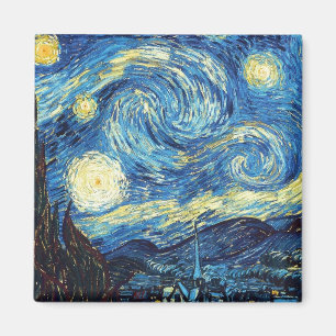 Nacht Himmel Lichter Mond Sterne Astronomie Weltra Magnet