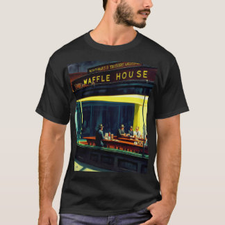 Nacht im Waffelhaus - Retro Parody Art T-Shirt