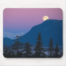 Nacht in Alaska Mousepad