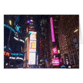 Nacht in der Stadt, Karte