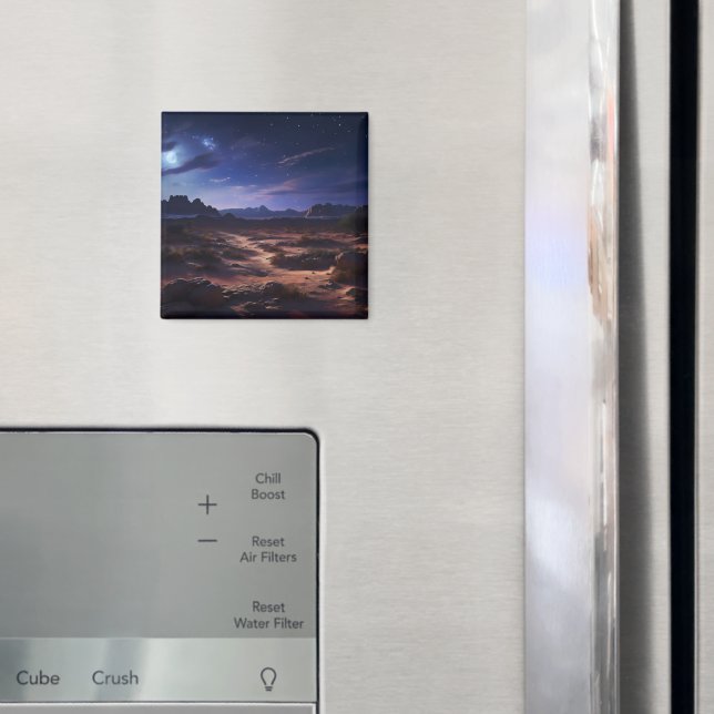 Nacht in der Wüste Magnet (In Situ (Kühlschrank))
