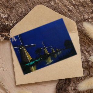 Nacht in Kinderdijk Karte