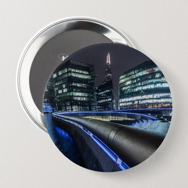 Nacht in London Button (Vorne & Hinten)