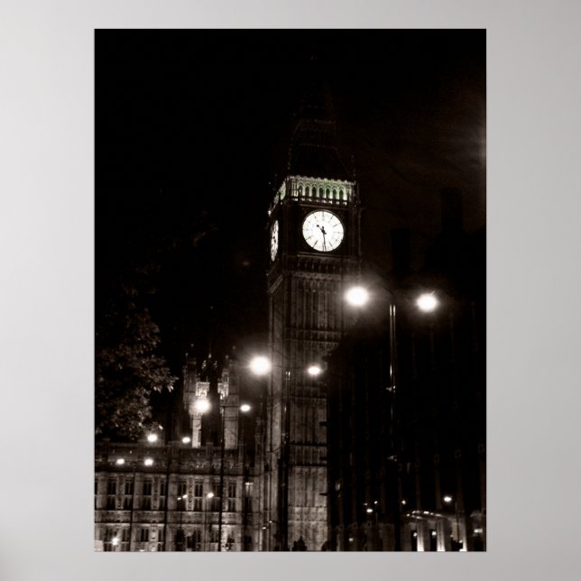 Nacht in London Poster (Vorne)