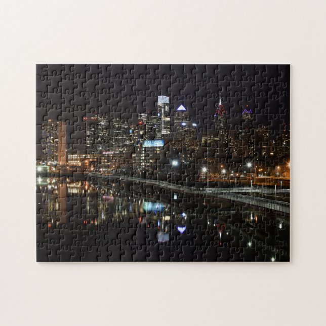 Nacht in Philly Puzzle (Horizontal)