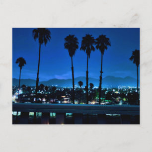 NACHT PALMS POSTKARTE