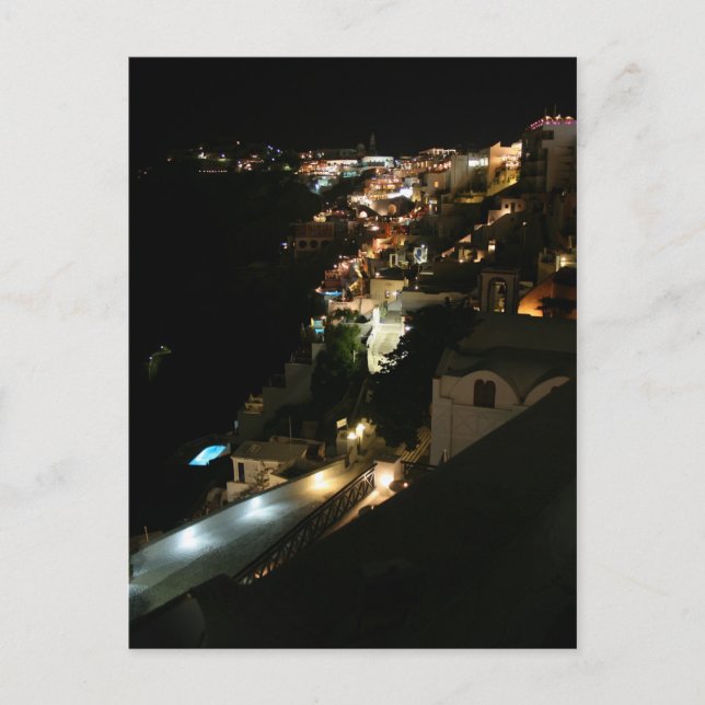Nacht Postkarte (Vorderseite)