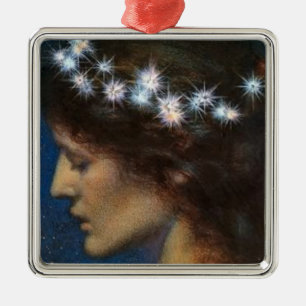 Nacht (Stern des Himmels) - Ornament Aus Metall