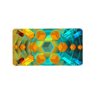 NACHT & TAG ADRESSAUFKLEBER