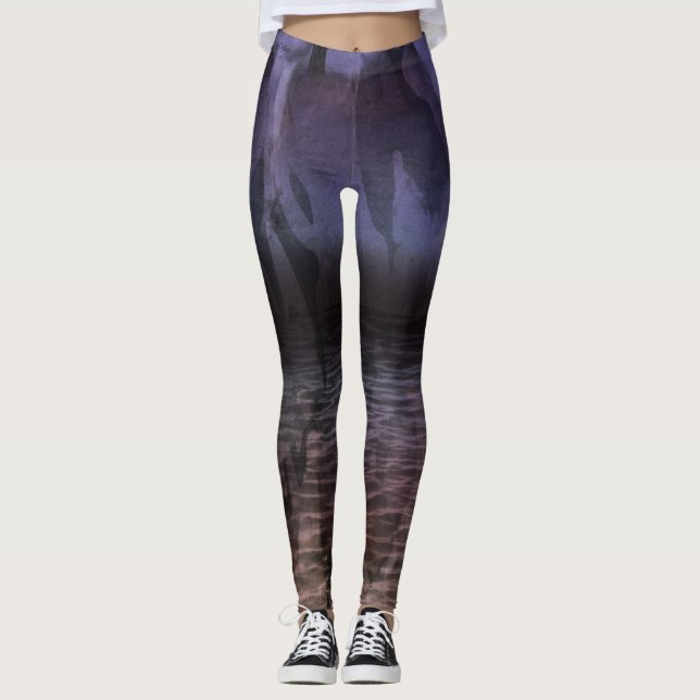 Nacht träumt Bert Wahl Leggings (Vorderseite)