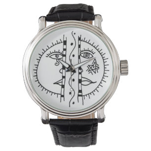 Nacht-u. TagesVintage Uhr