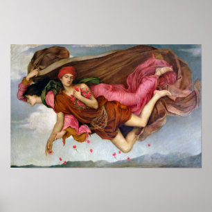 Nacht und Schlaf von Evelyn de Morgan Druck Poster