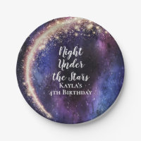Nacht unter den Stars Paper Teller