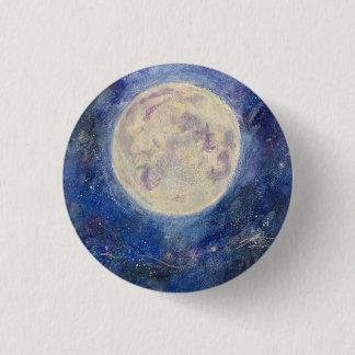 Nacht Vollmond Himmelsgewölbe Maureen Girard Unive Button
