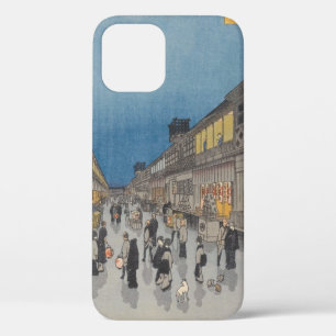Nacht von Saruwaka-machi Vintage Ukiyo-e Japanisch Case-Mate iPhone Hülle