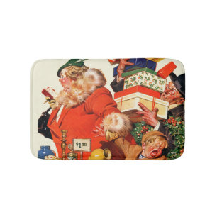 Nacht vor Weihnachten Badematte