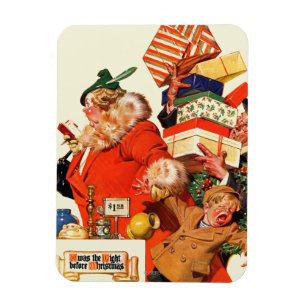 Nacht vor Weihnachten Magnet