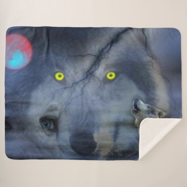 NACHT WOLVES SHERPADECKE (Vorderseite (Horizontal))