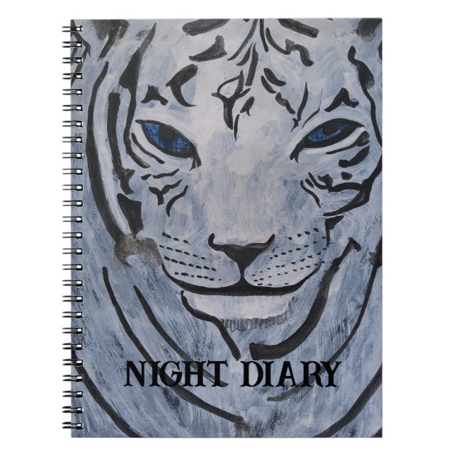 NACHTAGESNOTEBOOK VON PAULA REILLY. NOTIZBLOCK (Vorderseite)