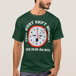 Nachtarbeitende Friedhofsarbeiter T-Shirt