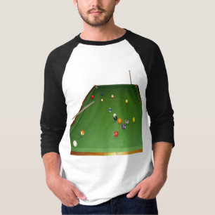 Nachtballfarbe mit Ballen und Kugeln, T-Shirt