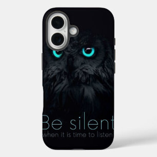 Nachtbeobachter-Schüssel Design für iPhone 16 Rück Hülle