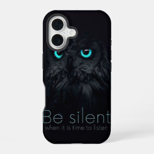 Nachtbeobachter-Schüssel Design für iPhone 16 Rück Hülle
