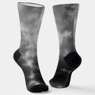 Nachtblauer Saphir nachhaltige Crew-Socke Socken
