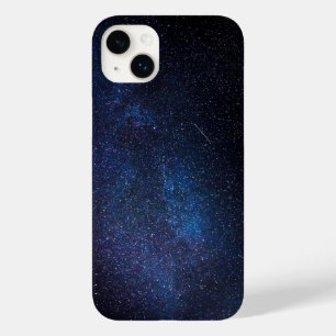 Nachtblaues Milchstraßen-Nacht-Himmels-Galaxie-Fot Case-Mate iPhone 14 Plus Hülle