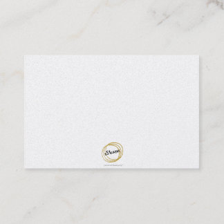 Nachtblick vom Flug Visitenkarte