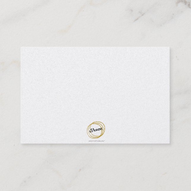 Nachtblick vom Flug Visitenkarte (Rückseite)