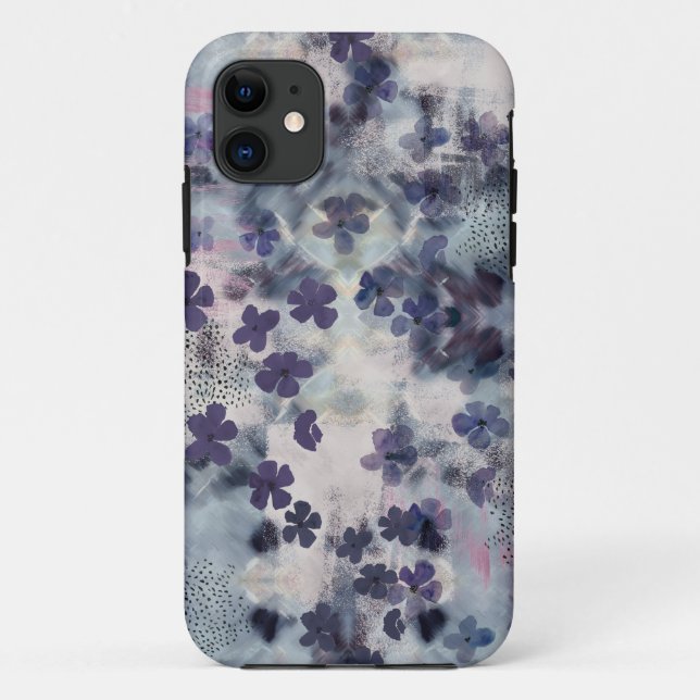 Nachtblüten-Blumentelefon-Kasten Case-Mate iPhone Hülle (Rückseite)