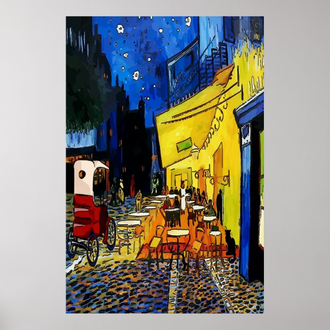 Nachtcafé 1915 poster (Vorne)