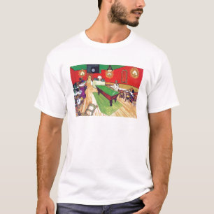 Nachtcafé in Arles durch Vincent van Gogh T-Shirt