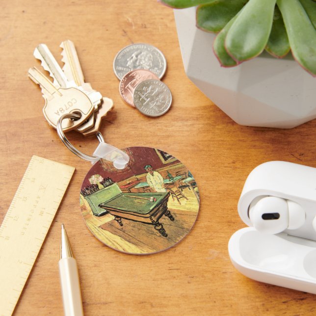 Nachtcafé, Place Lamartine von Vincent van Gogh Schlüsselanhänger (Schreibtisch)