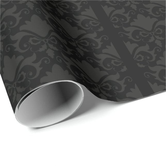 NachtDamaskenbögen Geschenkpapier (Rolleneckpunkt)