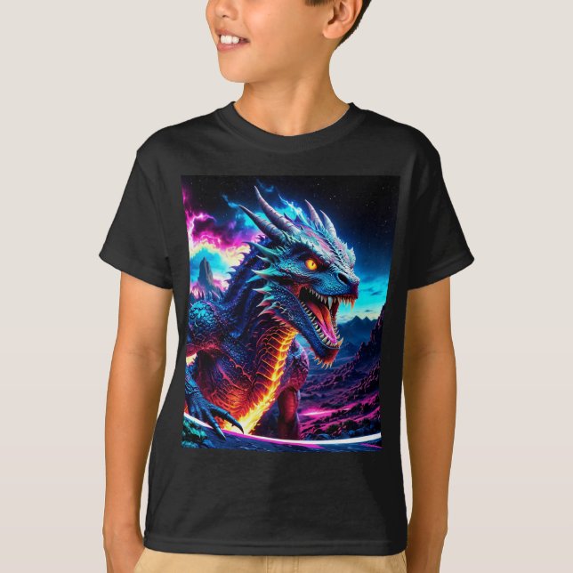 Nachtdrache T-Shirt (Vorderseite)