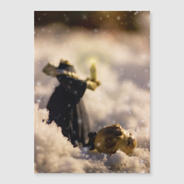 Nächte in Porzellan V Magnetkarte (Vorderseite)