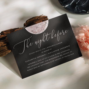 Nächte zuvor. Probe Einladung