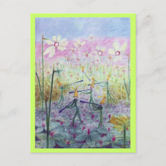 Nachtelfen Postkarte