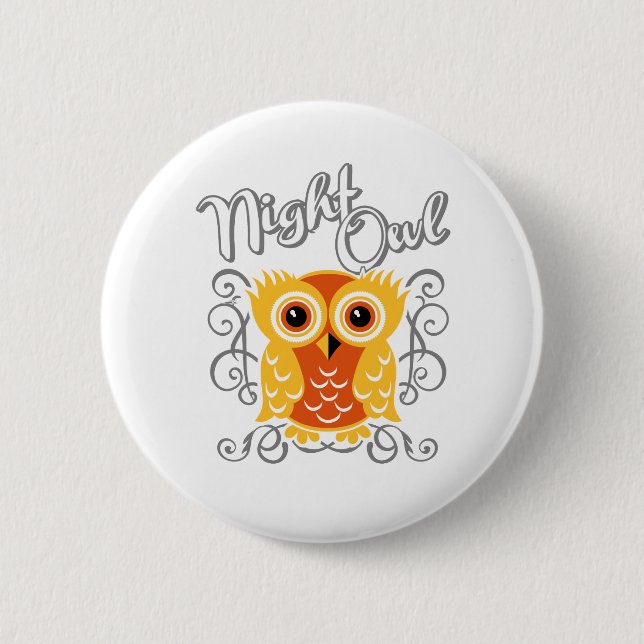 Nachteule Button (Vorderseite)
