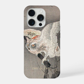 Nachteule I Japanische Kunst I iPhone 15 Pro Hülle