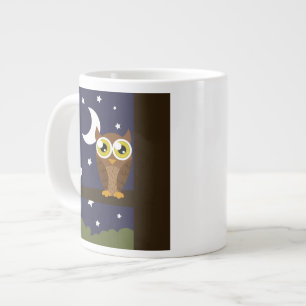 "Nachteule " Jumbo-Tasse