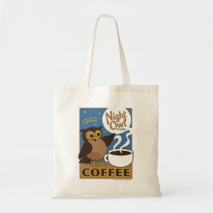 Nachteule Kaffee Tragetasche