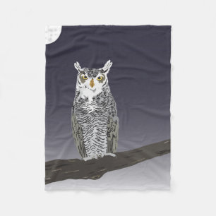 Nachteulen-Fleece-Decke Fleecedecke