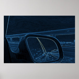 Nachtfahrt Poster