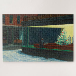 Nachtfalken an Weihnachten Puzzle